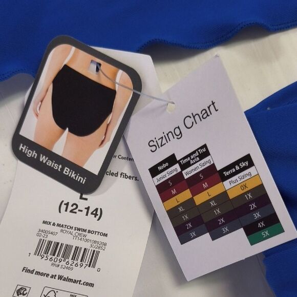 Vibrant Blue Bikini Set - Picture 6 of 8